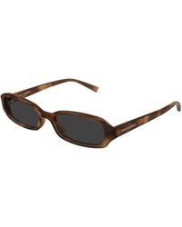 Saint Laurent - Rectangular Sunglasses - Lyst