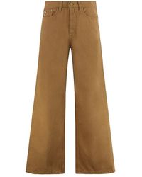 Lois - Skater Loose Katoenen Broek Met Logo Patch - Lyst