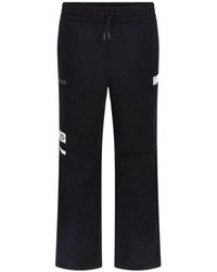 Guess - Cargo hose schwarz weites bein - Lyst