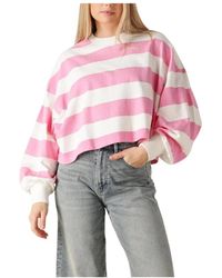 Catwalk Junkie - Oversized Gestreepte Lange Mouw - Lyst