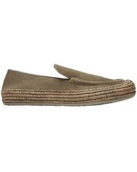 Loewe - Schoenen ,Grijs ,Leer Rio Loafer - Lyst