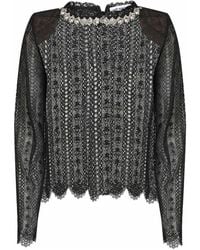 Self-Portrait - Long Sleeve T-Shirts - Lyst