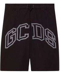 Gcds - Badmode ,Zwart ,Polyester Essentials Lounge Zwemshorts - Lyst