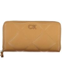 Calvin Klein - Gesteppte Rundum-Reißverschluss-Geldbörse - Lyst