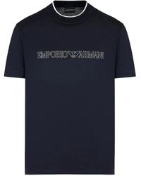 Emporio Armani - 3d1td4-1juvz kurzarm mode t-shirt - Lyst