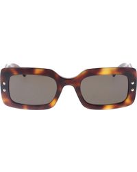 Carolina Herrera - Stilvolle sonnenbrille mit einheitlichen gläsern - Lyst