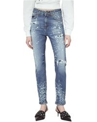 John Richmond - Slim Fit Jeans - Lyst