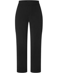 M·a·c - Broeken ,Zwart ,Cropped Zwarte Broek - Lyst