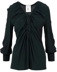 Semicouture - Overhemden ,Zwart ,Blouses - Lyst