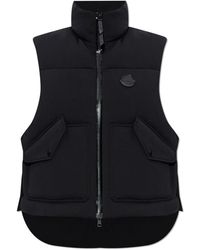 Moncler - Jassen ,Zwart ,Satijn 4 Edward Enninful - Lyst