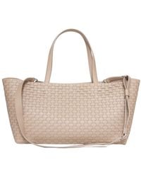 Orciani - Gewebte Leder-Tote-Tasche Mit Reißverschluss - Lyst