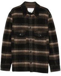 Isabel Marant - Jassen ,Bruin ,Wol Kervon Jas - Lyst