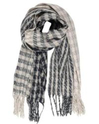 ONLY - Grauer Polyester Schal Umweltfreundlicher Stil - Lyst