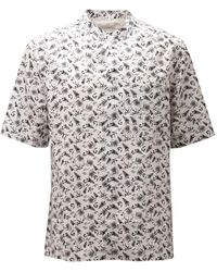 Paolo Pecora - Overhemden ,Wit ,Katoen Witte Katoenen Overhemd Model P20Ec 1M - Lyst