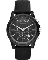 Armani Exchange Horloges - - Heren - Zwart