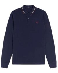 Fred Perry - T-shirts à manches longues - Lyst