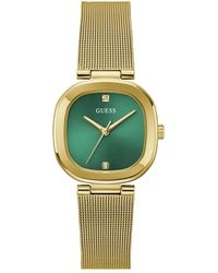 Guess - Analog Quarz Uhr mit Edelstahl Armband GW0768L2 - Lyst