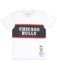 Mitchell & Ness - Chicago Bulls Nba Block Tee - Lyst