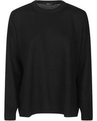 Aragona - D3267Tf Trui Met Lange Mouwen En Ronde Hals - Lyst