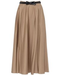 Elisabetta Franchi - Midi Skirts - Lyst