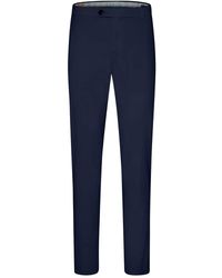 Bugatti - Broeken ,Blauw ,Katoen Stretch Katoenen Chino's - Lyst