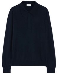 Jil Sander - Round-Neck Knitwear - Lyst