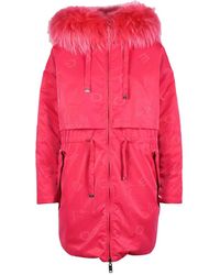 Diego M - Diego, ,Jassen ,Roze ,Polyester Stijlvolle Polyesterjas - Lyst