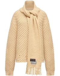 MM6 by Maison Margiela - Round-Neck Knitwear - Lyst