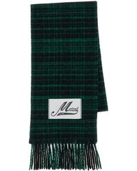 Marni - Accessoires ,Veelkleurig ,Wol Wollen Mix Sjaal - Lyst