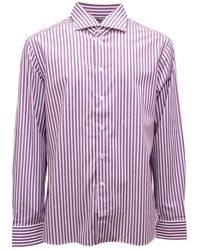 Sonrisa - Comfort Gestreept Overhemd - Lyst