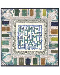 Longchamp - Silk Scarves - Lyst