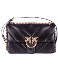 Pinko - Taschen. Schwarzgold - Lyst