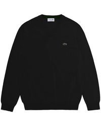 Lacoste - V-Neck Knitwear - Lyst