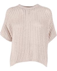 Antonelli - Glici Rundhals-Strickpullover - Lyst