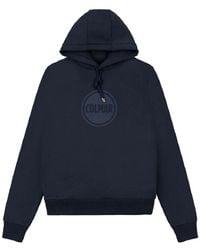 Colmar - Hoodies & Sweatvesten ,Blauw ,Katoen Blauwe Hooded Sweater Met 3D Logo Print - Lyst