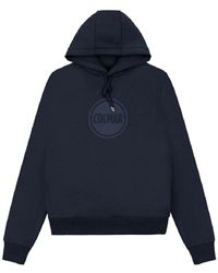Colmar - Hoodies & Sweatvesten ,Blauw ,Katoen Blauwe Hooded Sweater Met 3D Logo Print - Lyst