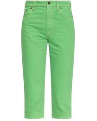 Versace - Cropped Jeans - Lyst