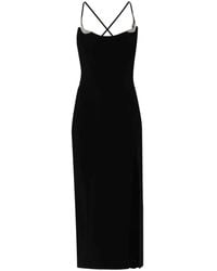Mugler - Mid-Length Stretch Dress - Lyst