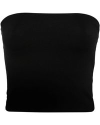 Wardrobe NYC - Top tubo negro sin tirantes - Lyst