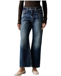 Levi's - Jeans ,Blauw ,Katoen Baggy Dad Lasso - Lyst