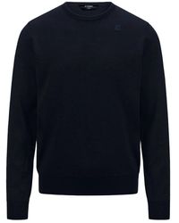 K-Way - Round-Neck Knitwear - Lyst