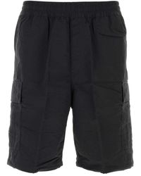 Carhartt - Schwarze nylon cargo shorts - Lyst