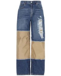 JW Anderson Loose Fit Jeans - - Heren - Blauw
