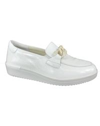 SOLIDUS - Schoenen ,Wit ,Mocassin Schoenen - Lyst