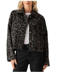 Object - Jassen ,Veelkleurig ,Wol Objleo/S Re Jacket Div - Lyst