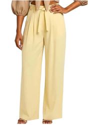 Amélie & Amélie - Wide Trousers - Lyst