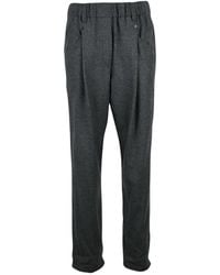 Brunello Cucinelli - Tapered Trousers - Lyst