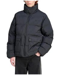 adidas - Fitness ,Zwart ,Leer Synthetic Down Puffer - Lyst