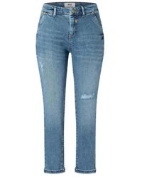 M·a·c - Cropped Jeans - Lyst