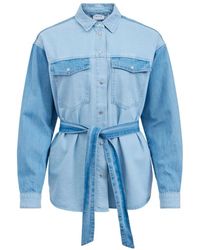 Vila - Denim Shirts - Lyst